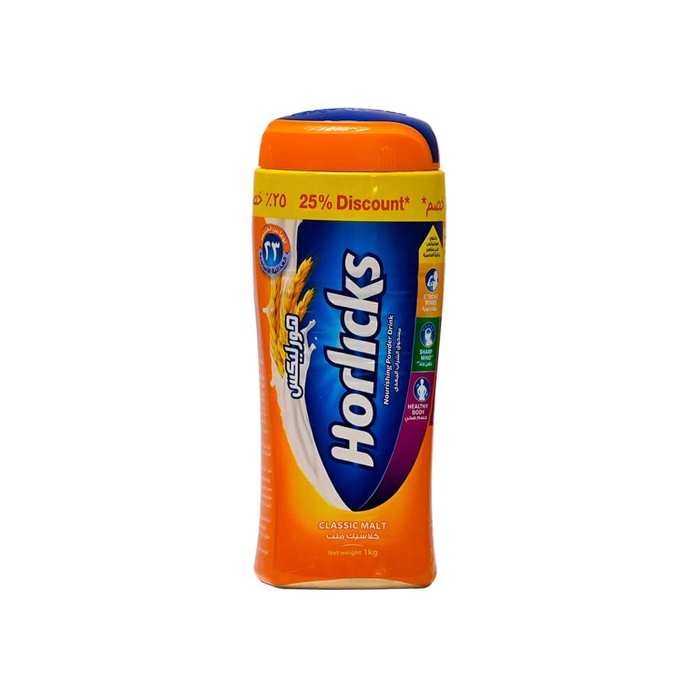 Horlicks Classic Malt (12x1kg) Arabic