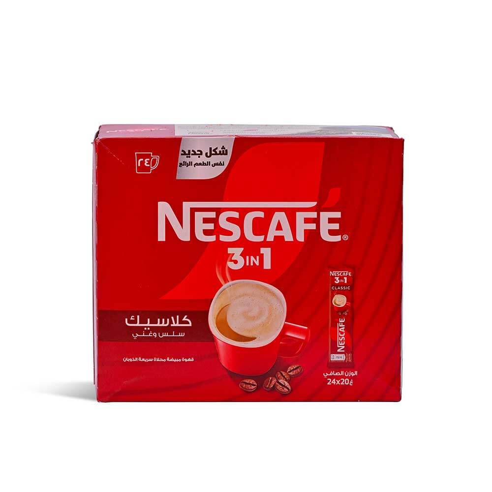 Nescafe 3 in 1 Classic 12 x 24 x 20 gms