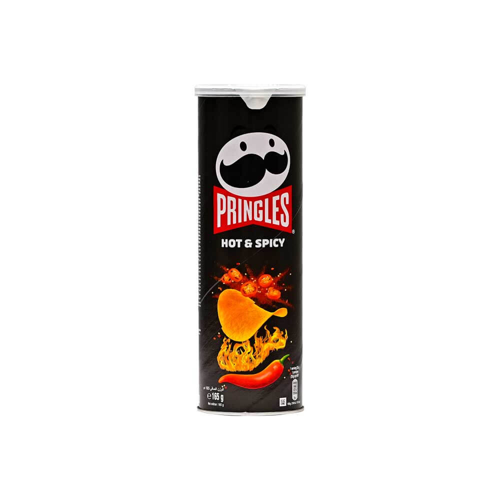 Pringles  Hot&Spicy 19 x 165 gms